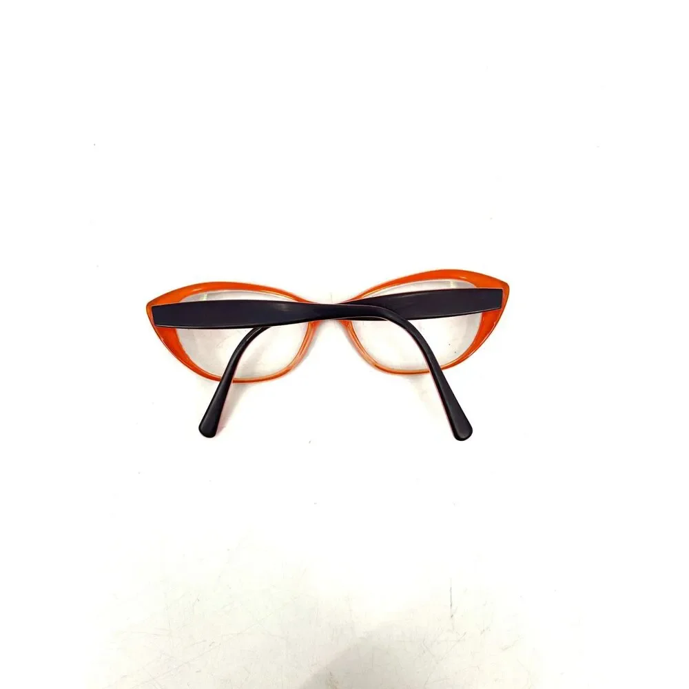 JEAN LAFONT PARIS Patchouli 7038 Cat Eye Glasses Frames Purple Orange 52-15-138
